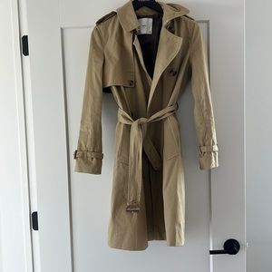 Mango trench coat, very light use (worn 5 times if that)
